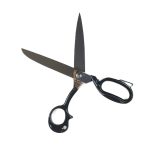 قیچی ایتالیا 9 تمام استیل دسته مشکی