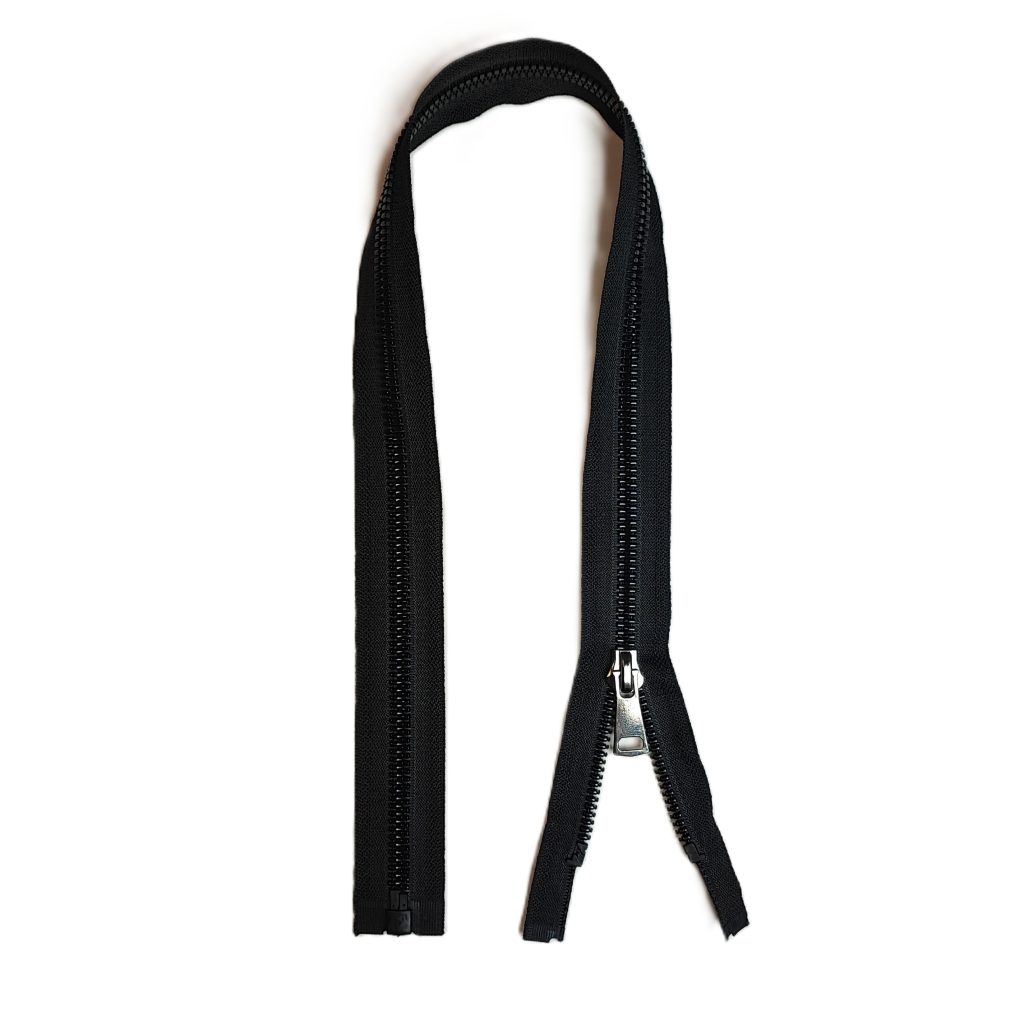 زیپ 70cm کاپشنی مشکی سرامیکی مدل نیو