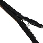 زیپ 70cm کاپشنی مشکی سرامیکی مدل نیو