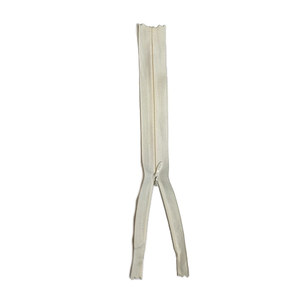 زیپ مخفی 20cm کرم
