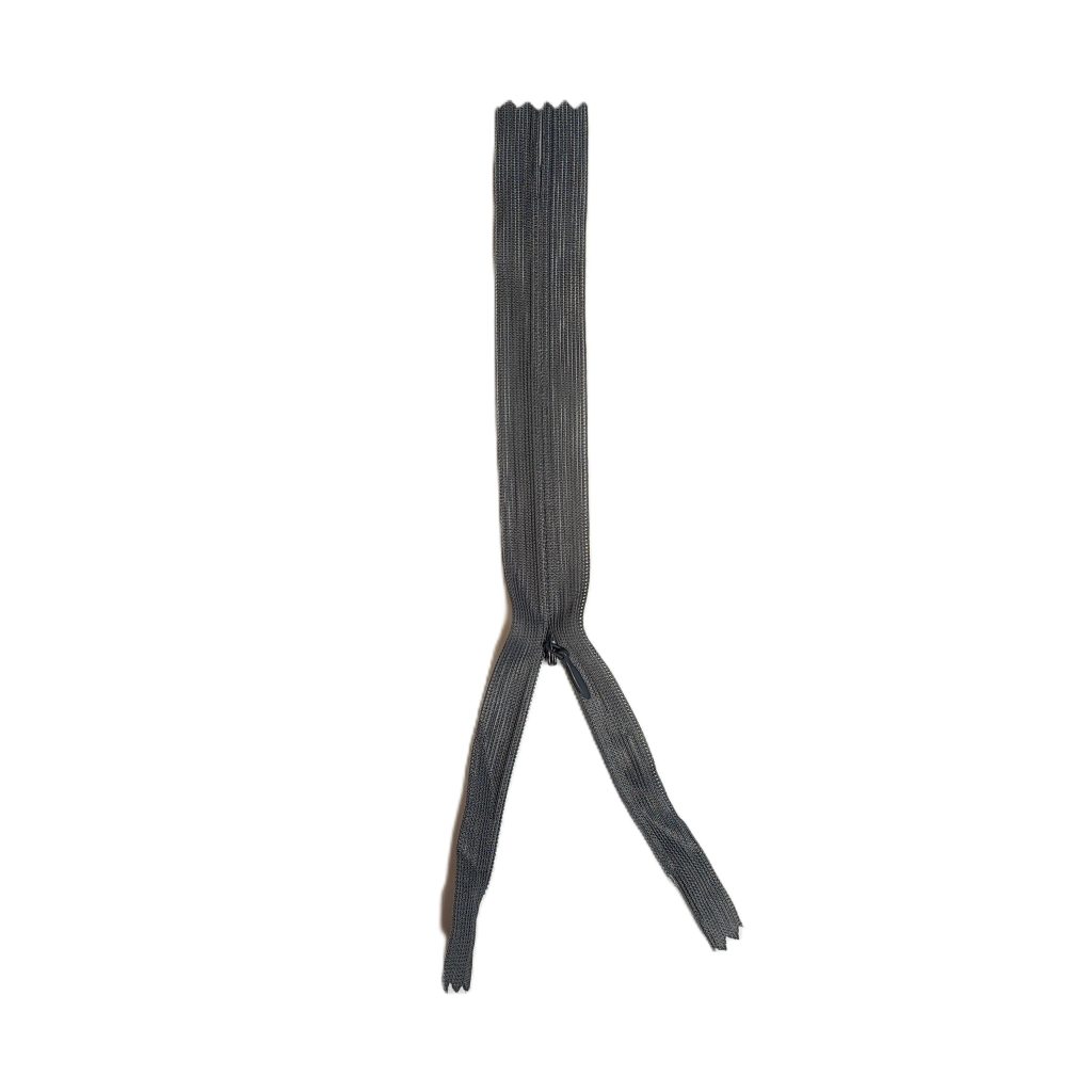 زیپ مخفی 20cm طوسی