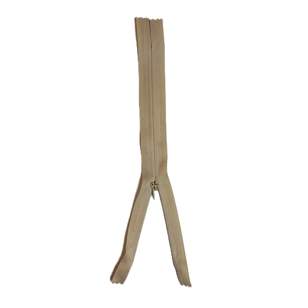 زیپ مخفی 20cm نسکافه ای